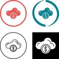 Cloude Icon Design vector
