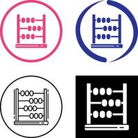 Abacus Icon Design vector