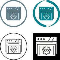 Development Icon Design vector