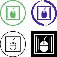 Mouse Icon Design vector