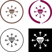 Diamond Icon Design vector