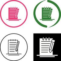 Check Up List Icon Design vector
