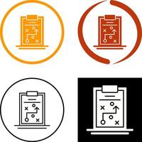 Strategy Icon Design vector