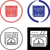 Speedometer Icon Design vector