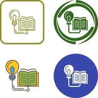 Knowledge Icon Design vector