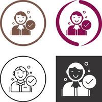 Hire Icon Design vector