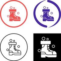 Snowshoes Icon Design vector