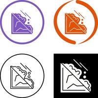 Avalanche Icon Design vector