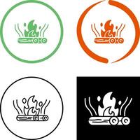 Bonfire Icon Design vector