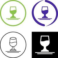 vino icono diseño vector