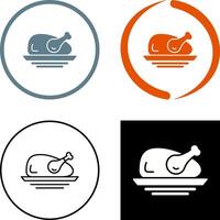 Chicken Icon Design vector