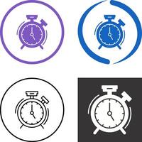 Alarm Clock Icon Design vector