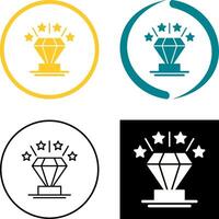 Diamond Icon Design vector
