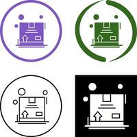 Box Icon Design vector