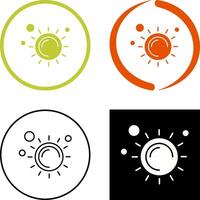 Sun Icon Design vector