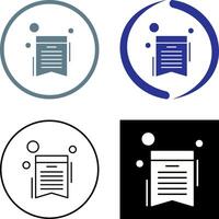 Wishlist Icon Design vector