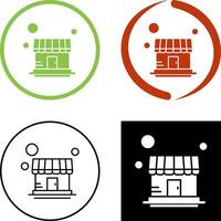 Store Icon Design vector