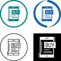 Buy Now Icon Design vector