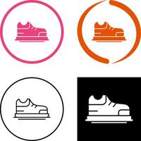 diseño de icono de zapatos vector