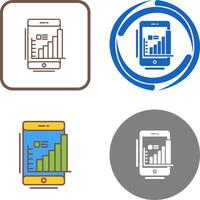 Mobile Icon Design vector