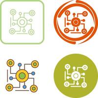 Connection Icon Design vector