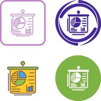Presentation Icon Design vector