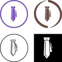 Tie Icon Design vector