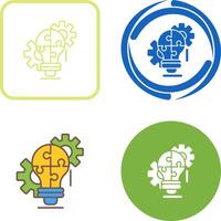 Problem Solving Icon Design vector