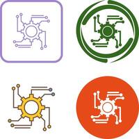 Automation Icon Design vector