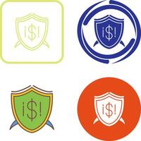 Shield Icon Design vector