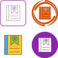 Bookmark Icon Design vector