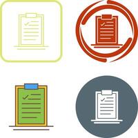 Clipboard Icon Design vector