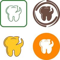 Tooth Icon Design vector