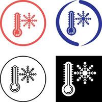 Cold Icon Design vector