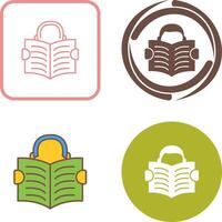 Reading Icon Design vector