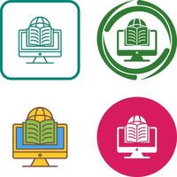 Learning Icon Design vector