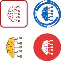 Brain Icon Design vector