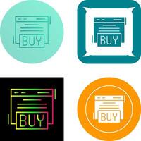 Buy Icon Design vector