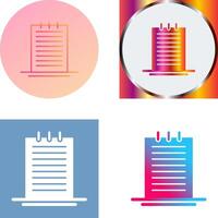 Notes Icon Design vector
