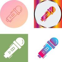 Microphone Icon Design vector