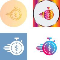 Timer Icon Design vector