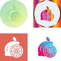 Lemon Icon Design vector