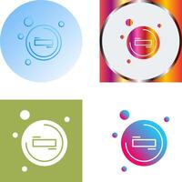 Remove Icon Design vector