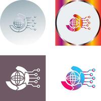 Internet Icon Design vector