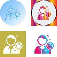 Candidate Icon Design vector