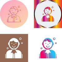 Employee Icon Design vector