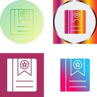 Bookmark Icon Design vector