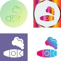 Cigar Icon Design vector