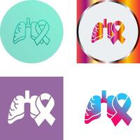 Cancer Icon Design vector