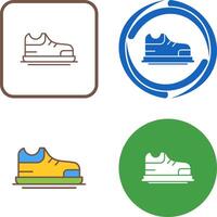 diseño de icono de zapatos vector